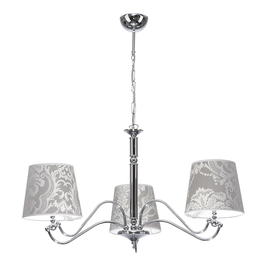 JUPITER 1288-VS3 - Luz pendente VENUS 3xE27/60W