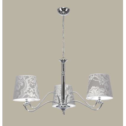 JUPITER 1288-VS3 - Luz pendente VENUS 3xE27/60W