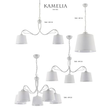 Jupiter 1345 - KM 3 B - Candelabro numa corrente KAMELIA 3xE27/60W/230V