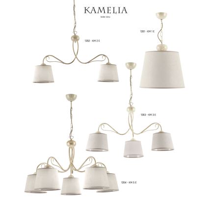 Jupiter 1353 - KM 3 E  - Candelabro numa corrente KAMELIA 3xE27/60W/230V