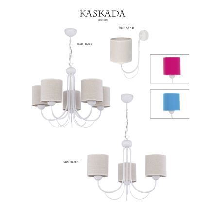 Jupiter 1479 - Candelabro numa corrente KASKADA 3xE27/60W/230V