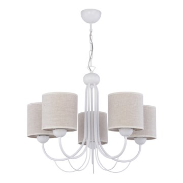 Jupiter 1480 - Candelabro numa corrente KASKADA 5xE27/60W/230V