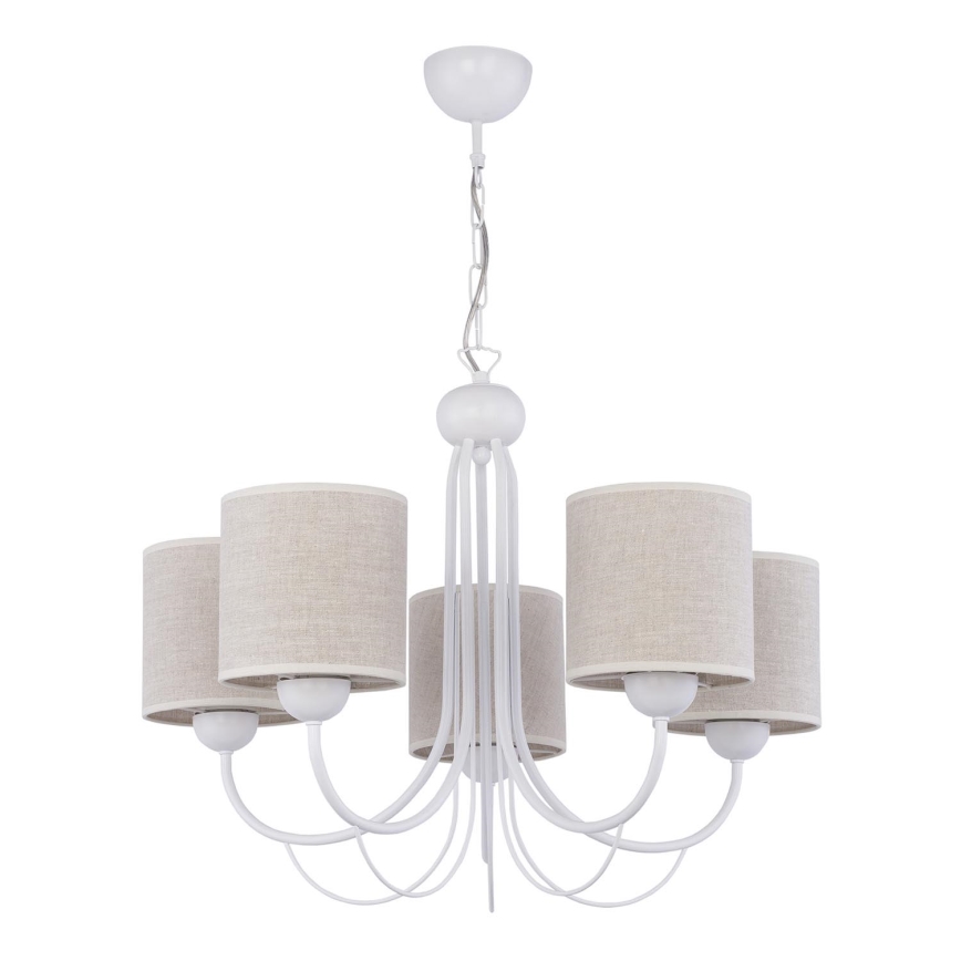 Jupiter 1480 - Candelabro numa corrente KASKADA 5xE27/60W/230V