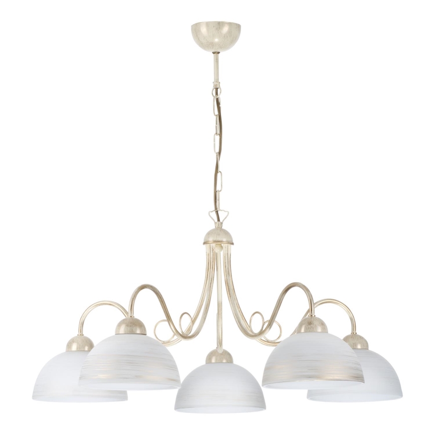 Jupiter 1487 - Candelabro numa corrente SAGA 5xE27/60W/230V