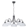 Jupiter 1491 - Candelabro numa corrente SAGA 5xE27/60W/230V