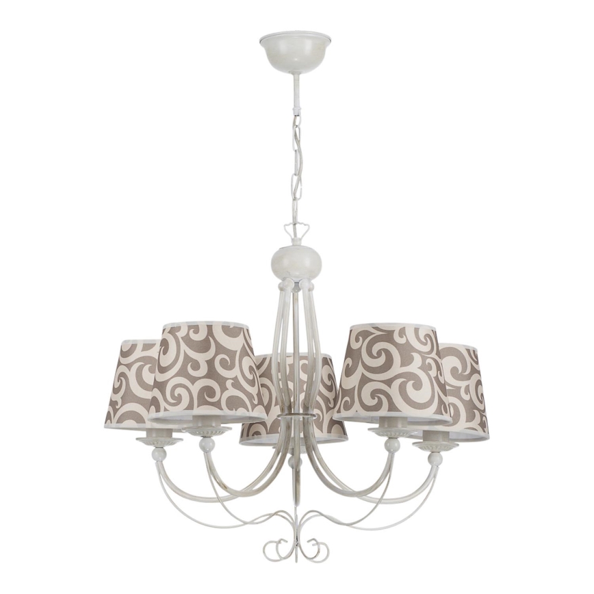Jupiter 1494 - Candelabro numa corrente SUSAN 5xE27/60W/230V