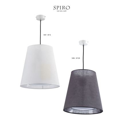 Jupiter 1497 - Candelabro SPIRO 1xE27/60W/230V