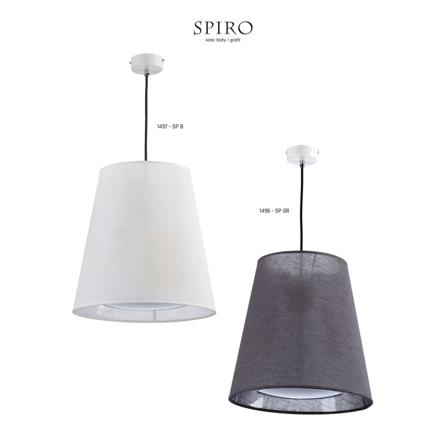 Jupiter 1497 - Candelabro SPIRO 1xE27/60W/230V