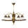Jupiter - 15 - OZ-5 - Candelabro OPÁL 5xE27/60W/230V