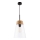 Jupiter 1537 - DM 1 TR - Luz pendente DOMINO E27/60W