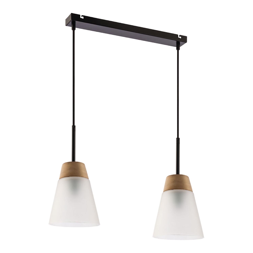 Jupiter 1542 - DM 2 MA - Luz pendente DOMINO 2xE27/60W