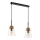 Jupiter 1543 - DM 2 BU - Luz pendente DOMINO 2xE27/60W