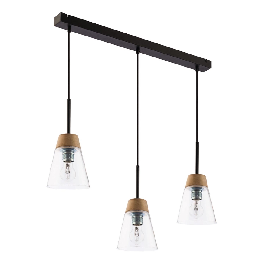 Jupiter 1545 - DM 3 TR - Luz pendente DOMINO 3xE27/60W