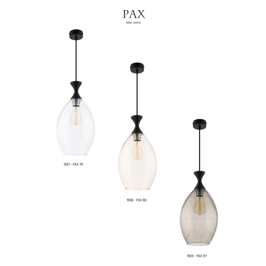 Jupiter 1558 - PAX BU - Luz pendente PAX E27/60W