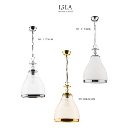 Jupiter 1568 - IS 1 T/C - Luz pendente ISLA E27/60W