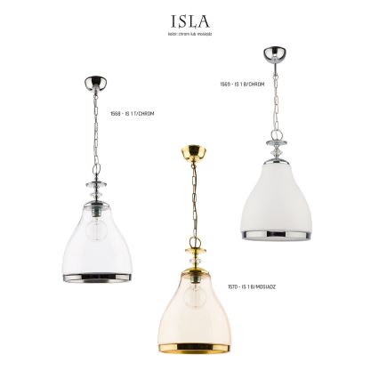 Jupiter 1570 - IS 1 B/M - Luz pendente ISLA E27/60W