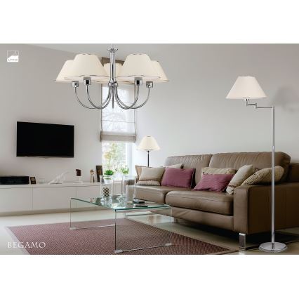 Jupiter 1583 - BG G CH - Lâmpada de mesa BEGAMO E27/60W