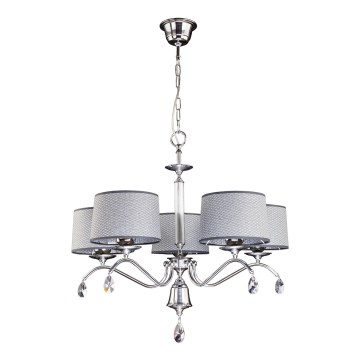 Jupiter 1604 - EG 5 CH - Candelabro de cristal EGIDA 5xE27/60W