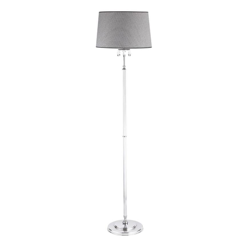 Jupiter 1609 - EG P CH - Candeeiro de chão de cristal EGIDA 3xE27/60W/230V
