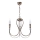 Jupiter 1633 - Candelabro numa corrente MELANI 3xE14/40W/230V bronze pátina