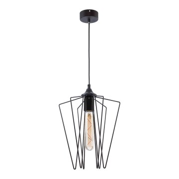 Jupiter 1641 - Candelabro suspenso SAO 1xE27/60W/230V preto
