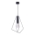 Jupiter 1644 - Candelabro num fio KAIR 1xE27/60W/230V preto antigo/grafite