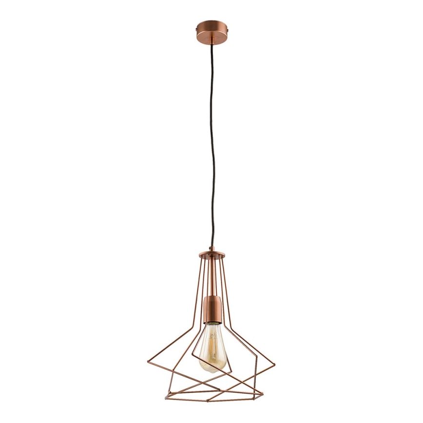 Jupiter 1656 - Candelabro num fio ORO 1xE27/60W/230V cobre