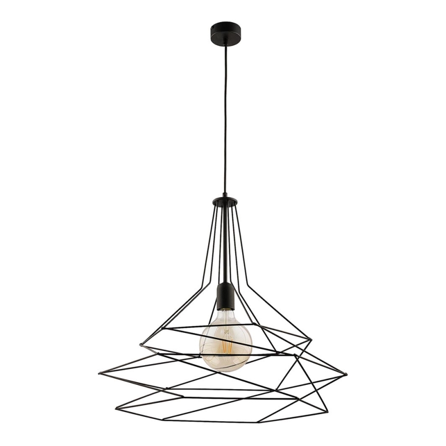 Jupiter 1657 - Candelabro num fio ORO 1xE27/60W/230V preto antigo