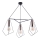 Jupiter 1666 - Candelabro num fio KAIR 3xE27/60W/230V preto antigo/cobre