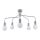 Jupiter 1675 - Candelabro pendente OLAF 5xE27/60W/230V cinzento