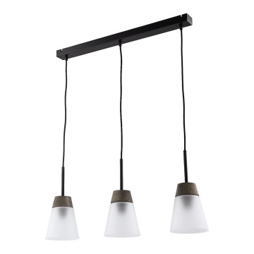 Jupiter 1683 - Candelabro num fio DOMINO 3xE27/60W/230V branco