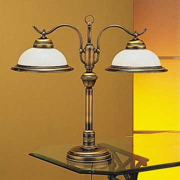 Jupiter 17 - OG2 - Candeeiro de mesa OPÁL 2xE27/60W/230V