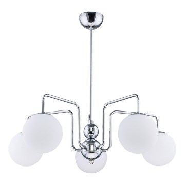 Jupiter 1701 - Candelabro pendente GOJA 5xE14/40W/230V