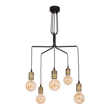 Jupiter 1706 - Candelabro num fio BORNEO 5xE27/60W/230V