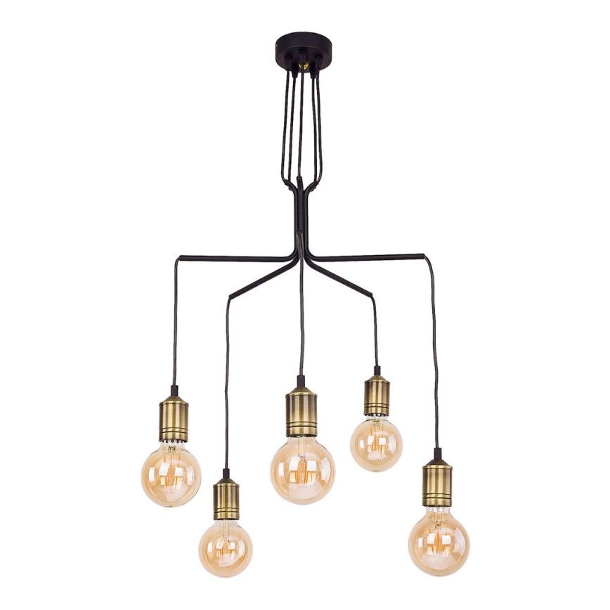 Jupiter 1706 - Candelabro num fio BORNEO 5xE27/60W/230V