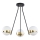 Jupiter 1709 - Candelabro pendente ELFA 3xE14/40W/230V bronze