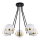 Jupiter 1710 - Candelabro pendente ELFA 5xE14/40W/230V bronze