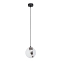 Jupiter 1713 - Candeeiro suspenso ELFA 1xE14/40W/230V cromado brilhante