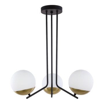 Jupiter 1719 - Candelabro pendente SANTA 3xE14/40W/230V bronze