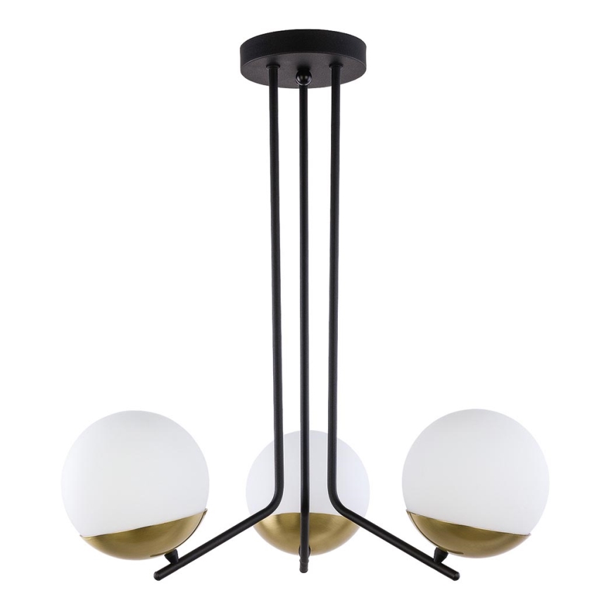 Jupiter 1719 - Candelabro pendente SANTA 3xE14/40W/230V bronze