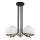 Jupiter 1720 - Candelabro pendente SANTA 5xE14/40W/230V bronze