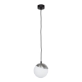 Jupiter 1722 - Candeeiro suspenso SANTA 1xE14/40W/230V cromado mate