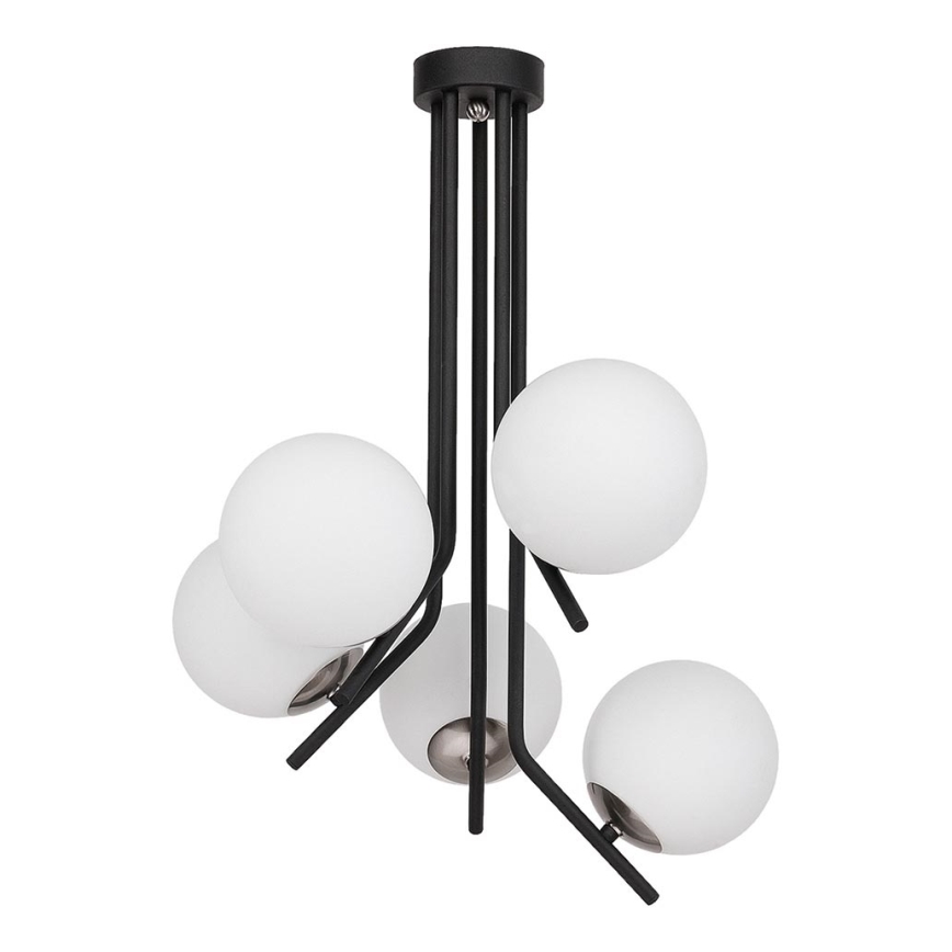Jupiter 1737 - Candeeiro suspenso TIM 5xE14/40W/230V cromado brilhante