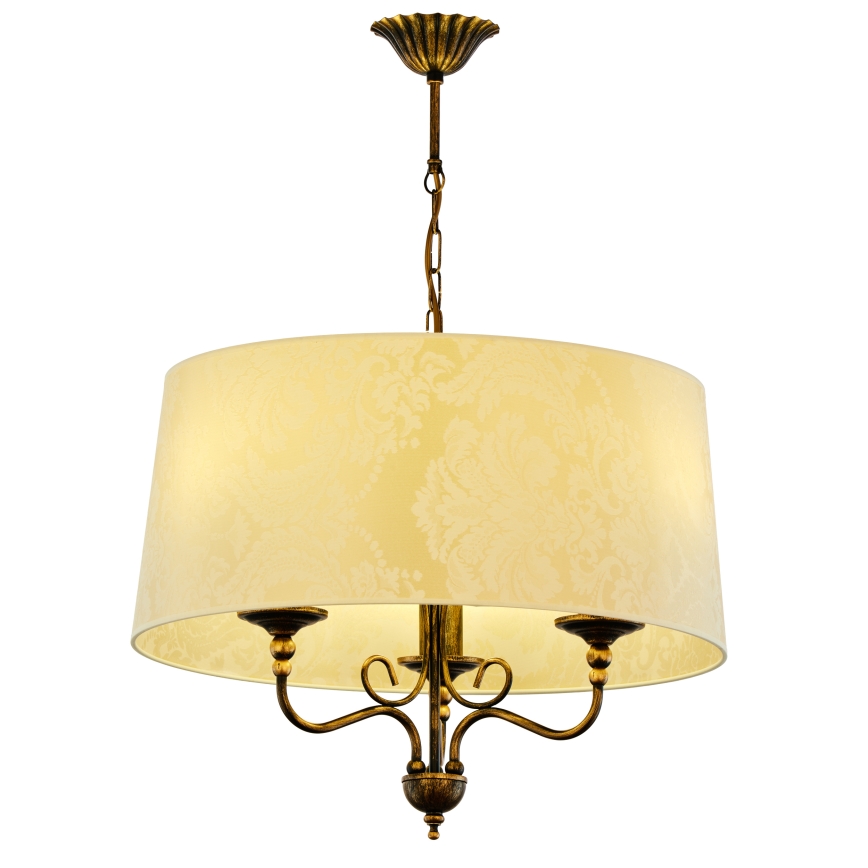 Jupiter 1749 - Candelabro suspenso SOFIA 3xE27/60W/230V