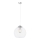 Jupiter 1783 - AS 1 - Candeeiro suspenso ASTI 1xE27/60W/230V cromado brilhante