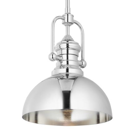 Jupiter 1786 - PT 1  - Candelabro pendente PLATINO 1xE27/60W/230V prata