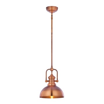 Jupiter 1788 - PT 1  - Candelabro pendente PLATINO 1xE27/60W/230V cobre