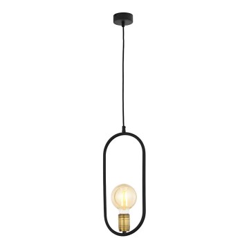 Jupiter 1817 - PI1 E27 - Candelabro num fio PONTI 1xE14/40W/230V preto antigo