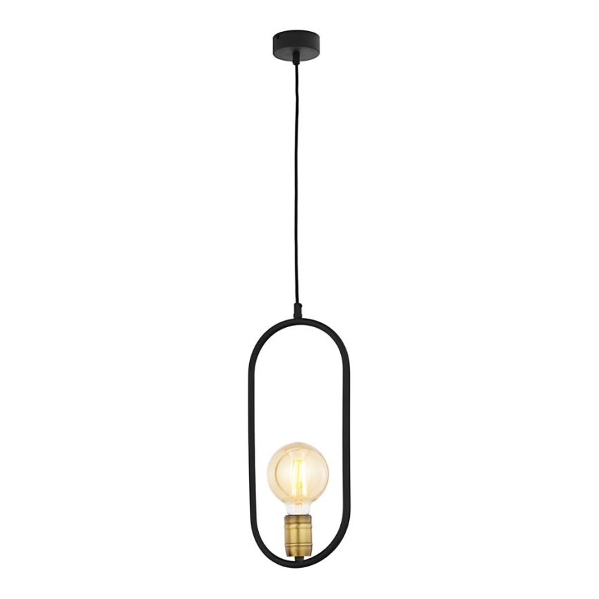 Jupiter 1817 - PI1 E27 - Candelabro num fio PONTI 1xE14/40W/230V preto antigo