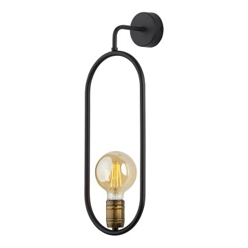 Jupiter 1820 - PIKE27 - Luz de parede PONTI 1xE14/40W/230V preto antigo